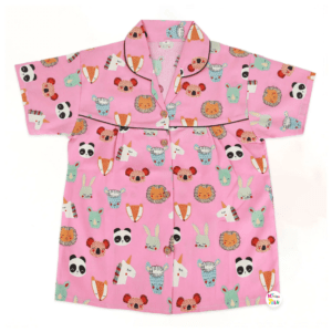 Cotton Animal Print Regular Fit Half Sleeve